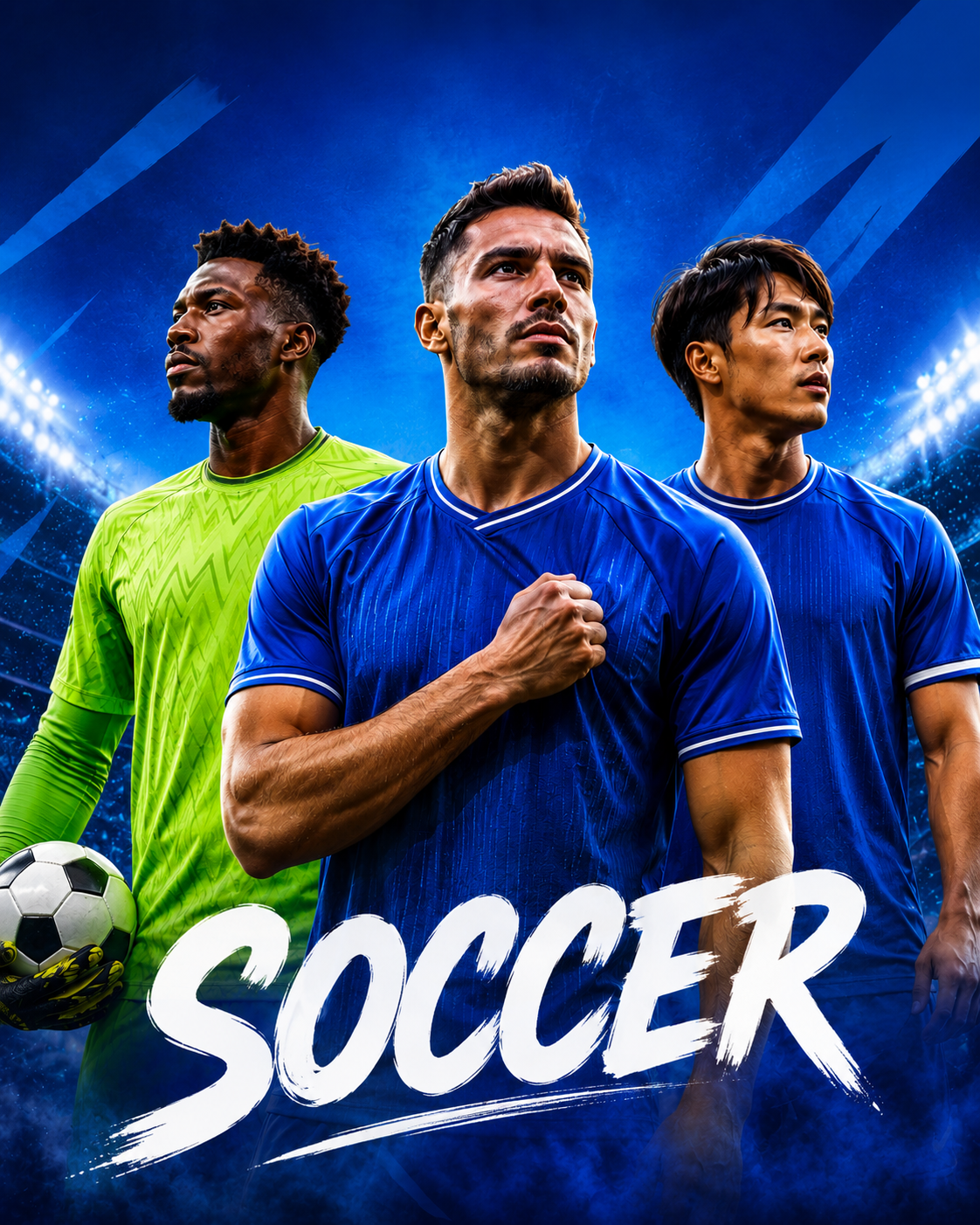 Soccer players